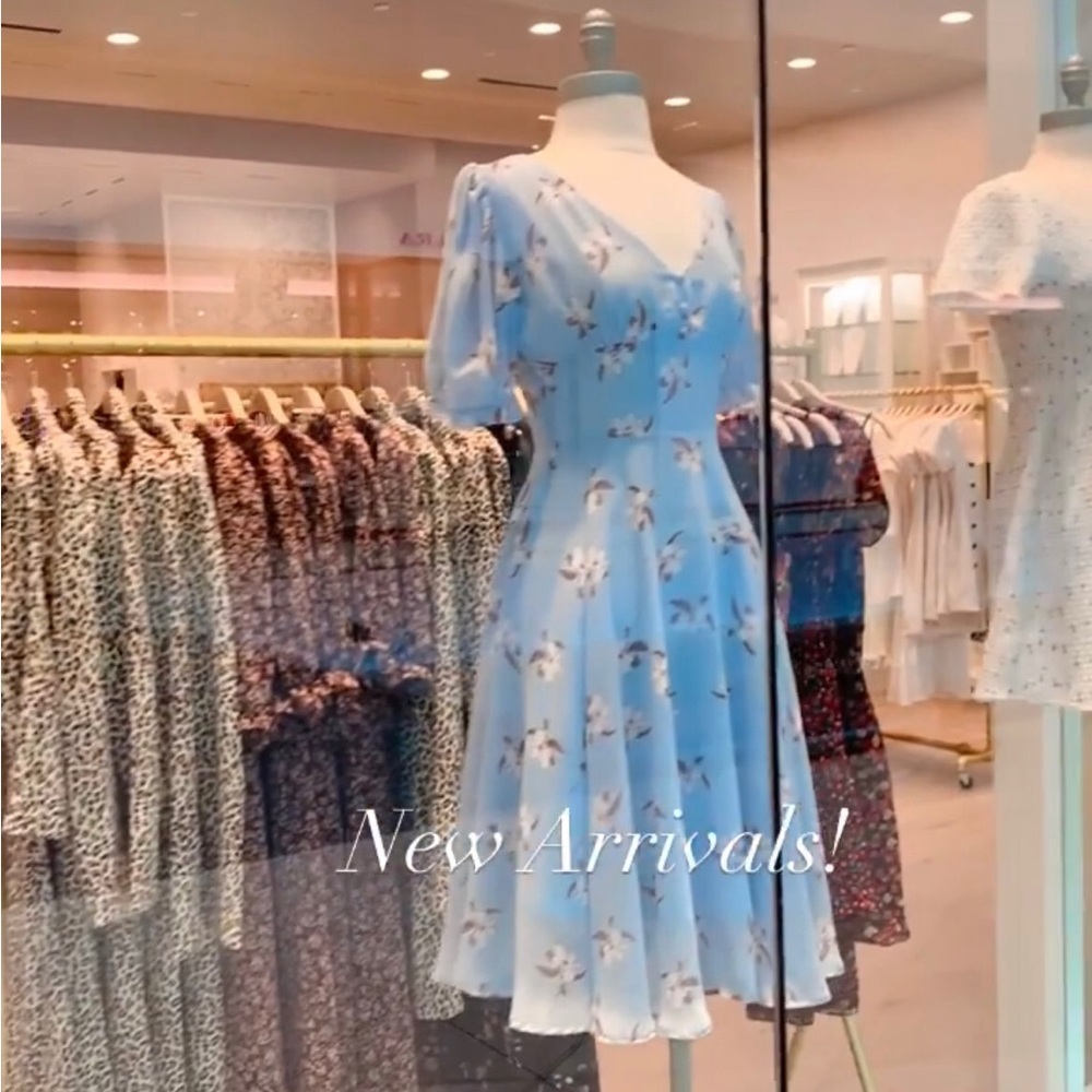 Au la la floral dress size 2